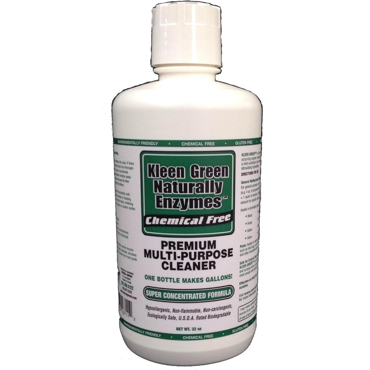 Kleen Green Naturally 32 oz Concentrated Formula