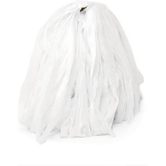 Kleen Handler Non-Woven Cut End Floor Cleaning Wet Mop Head Refill, White, Bulk Pack of 24