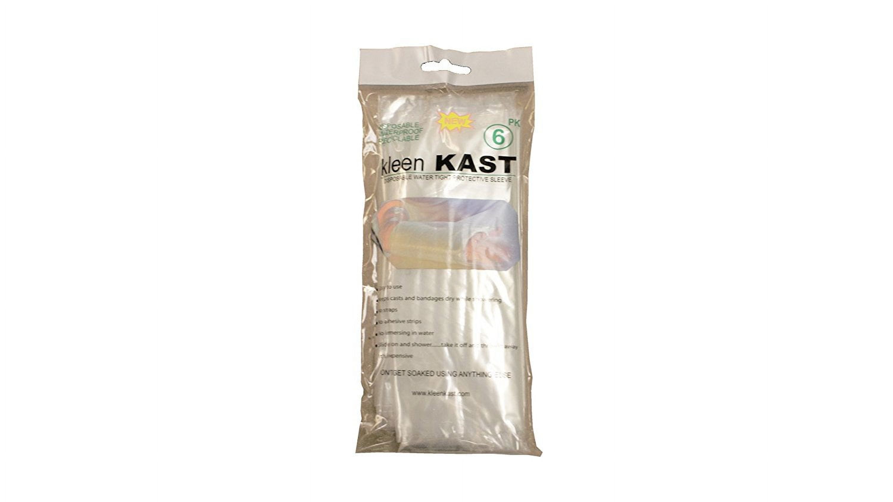 Kleen Kast Protective Sleeves Specially Adapted for Orthopedic Casts