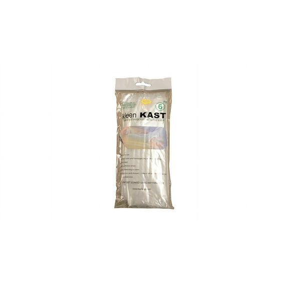 Kleen Kast Protective Sleeves Specially Adapted for Orthopedic Casts and Splints for Use in the Shower, One Size, Clear, 1 Package (Six Protectors in a Package)