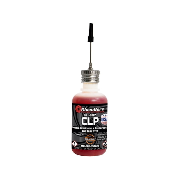 KleenBore Mil-Spec CLP Gun Cleaner 1 oz Needle Oiler