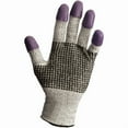 thumbnail image 1 of KleenGuard G60 Purple Nitrile Gloves, 240 mm Length, Large/Size 9, Black/White, Pair -KCC97432, 1 of 11