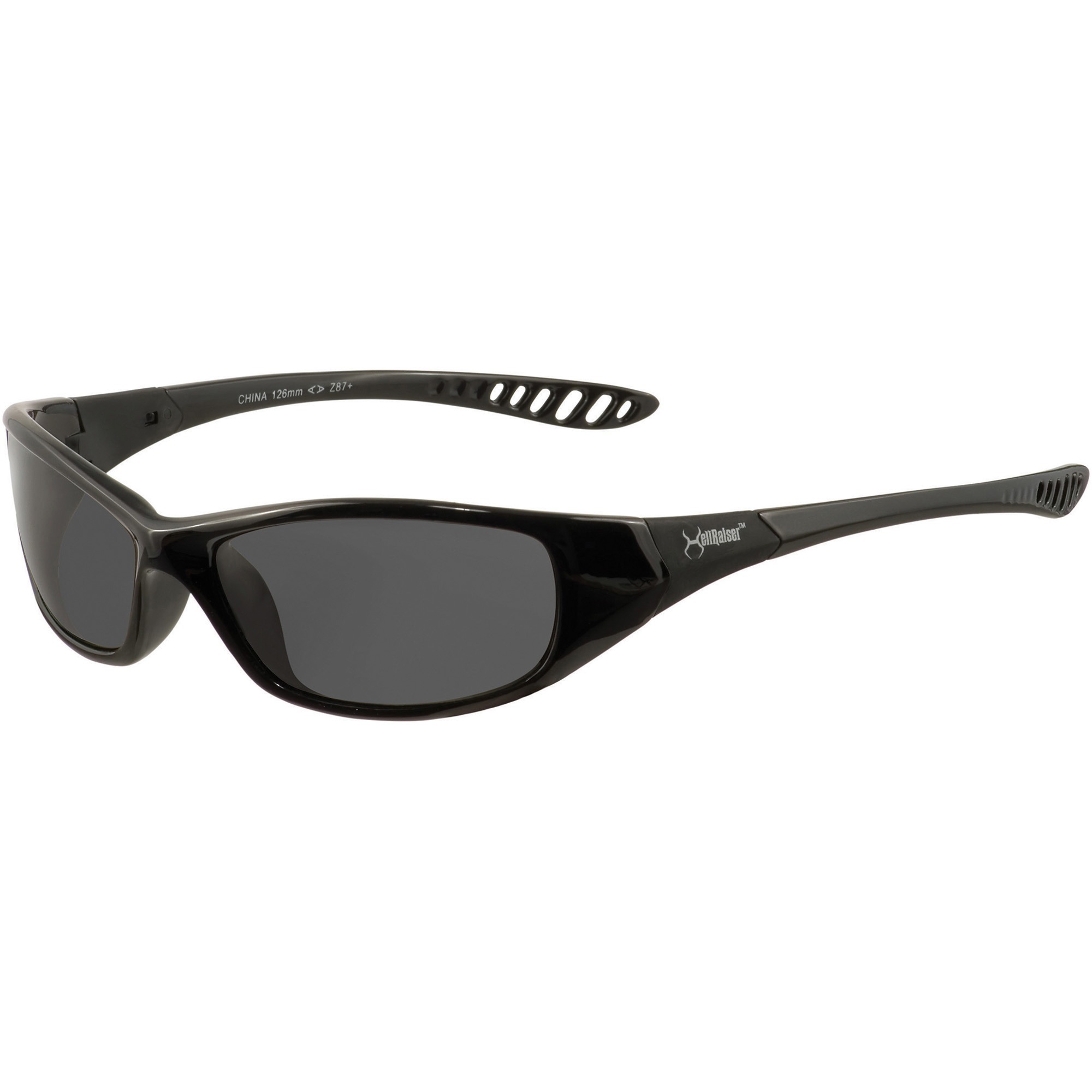 KleenGuard, KCC25714CT, V40 Hellraiser Safety Eyewear, 12 / Carton, Smoke Lens,Black Frame - image 1 of 6
