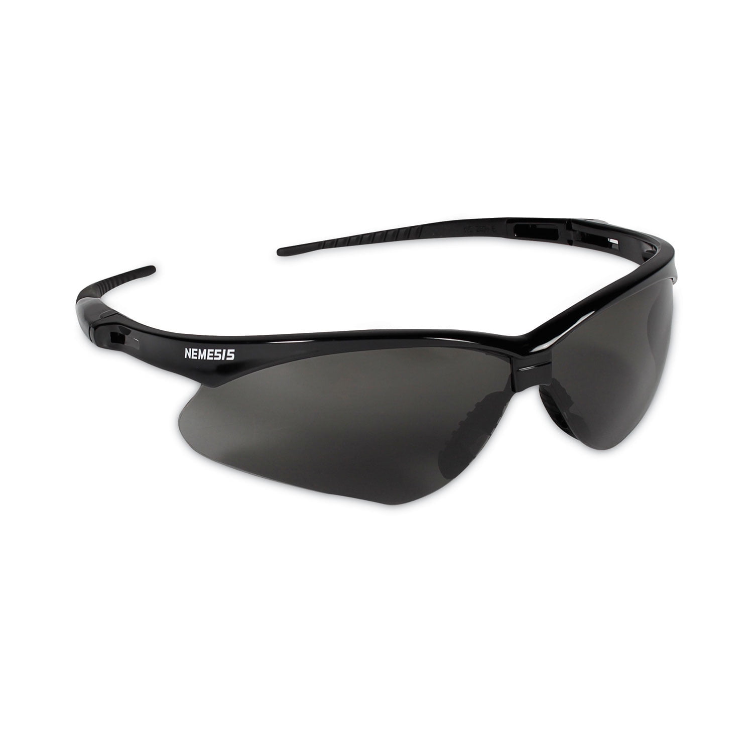 Jackson Safety V40 HellRaiser Schutzbrille – Rauchfarbene Gläser Mit Schwarzem Rahmen, 99,9% UV-Schutz