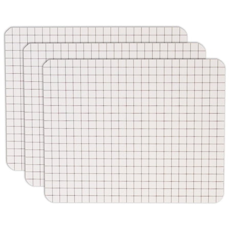 KleenSlate Rectangular Adhesive Graph Replacement Sheets, 6 Per Pack, 3 Packs