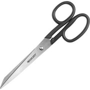 "Kleencut Stainless Steel Shears, 8"" Long, 3.75"" Cut Length, Black Straight Handle | Bundle of 5 Each"