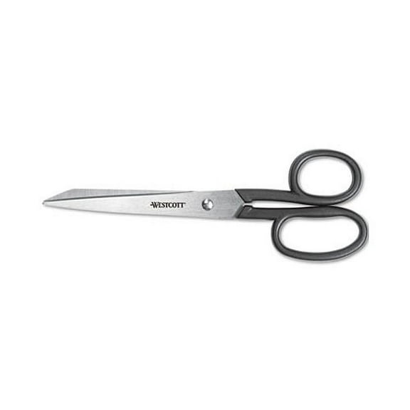 Kleencut Stainless Steel Shears 8" Long, 3.75" Cut Length, Black Straight Handle