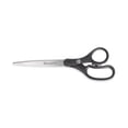 thumbnail image 1 of Kleenearth Basic Plastic Handle Scissors, 9" Long, 4.25" Cut Length, Black Straight Handle | Bundle of 10 Each, 1 of 2