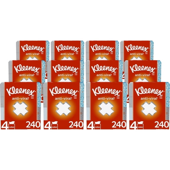 Kleenex KCC51044CT Anti-Viral Facial Tissue