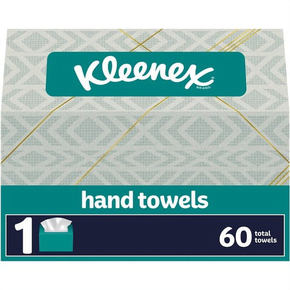 Kleenex Disposable Hand Towels 1 Ply 8" x 9.10" White Paper