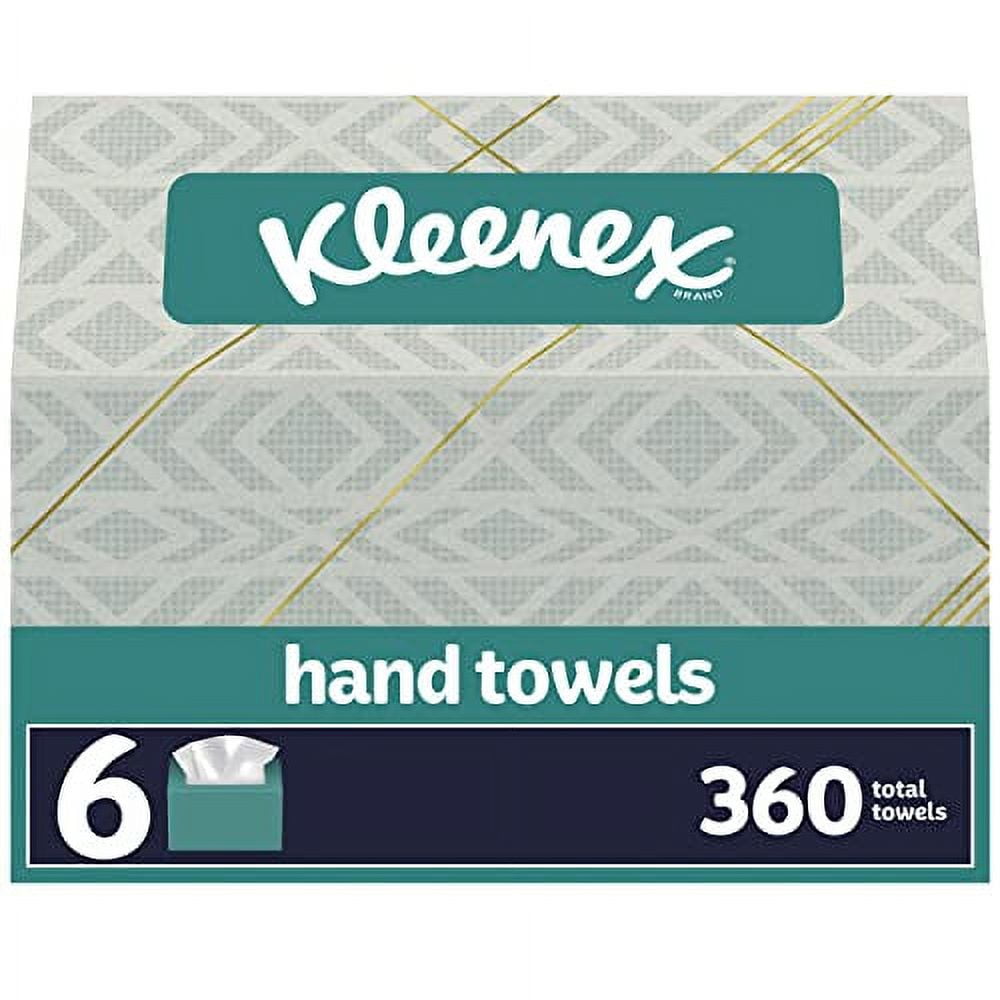 Kleenex Disposable Paper Hand Towels, Paper Hand Towels for Bathroom, 6