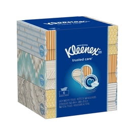 Kleenex Ultra Soft Facial Tissues, 2 Flat Boxes, 110 White Tissues per Box,  3-Ply (220 Total)