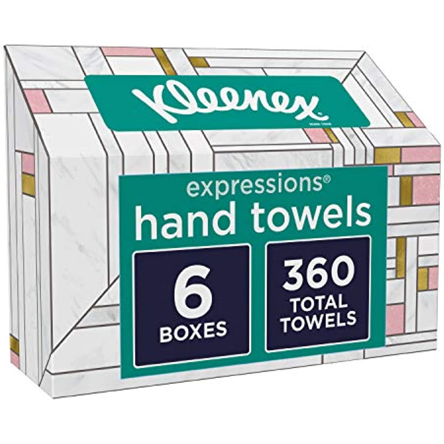 Kleenex Expressions Disposable Paper Hand Towels, Paper Hand Towels For