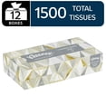thumbnail image 1 of Kleenex Facial Tissue, Bulk (03076), 2-Ply, Soft & Strong, 12 Boxes of 125 Tissues, Compact Case, 1 of 6