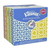 Kleenex Facial Tissue Pocket Packs 3-Ply White Pack of 6