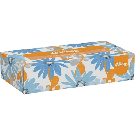 Kleenex Facial Tissue, White, 125 sheets, 12 count