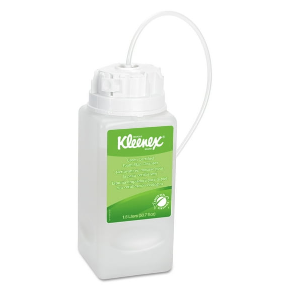 Kleenex Fragrance- & Dye-Free Foaming Skin Cleanser, 1500mL Refill
