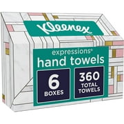 Kleenex Hand Towels 60 ct per box, 6 Pack 360 ct total