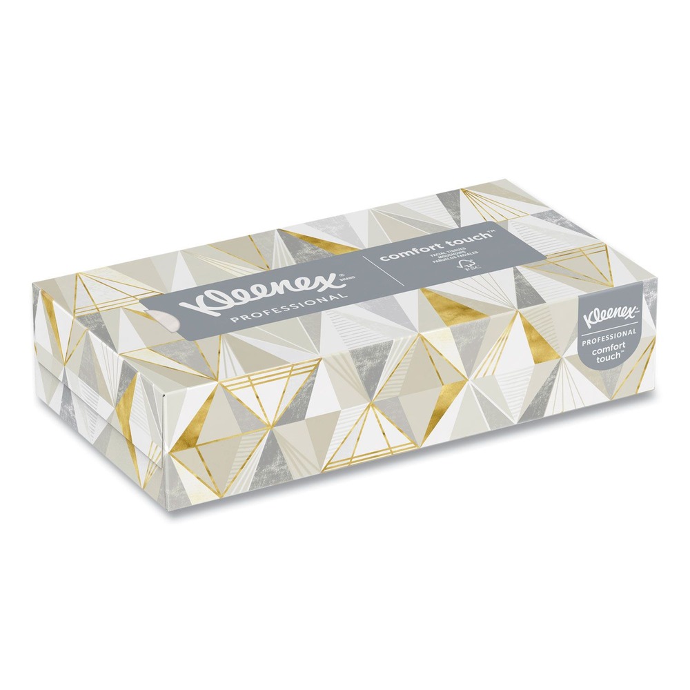 Kleenex, KCC21606BX, Low Profile Box Facial Tissues, 125 / Box, White - image 1 of 2