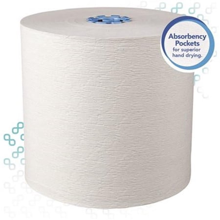Kleenex KCC25637 Hard Roll Paper Towels with Absorbency Pockets MOD Dispenser - Pack of 6