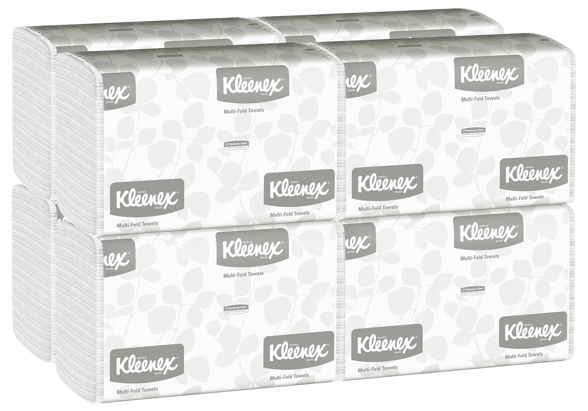 Kleenex Multifold Paper Towels (02046), 1Ply, 9.2" x 9.4" sheets