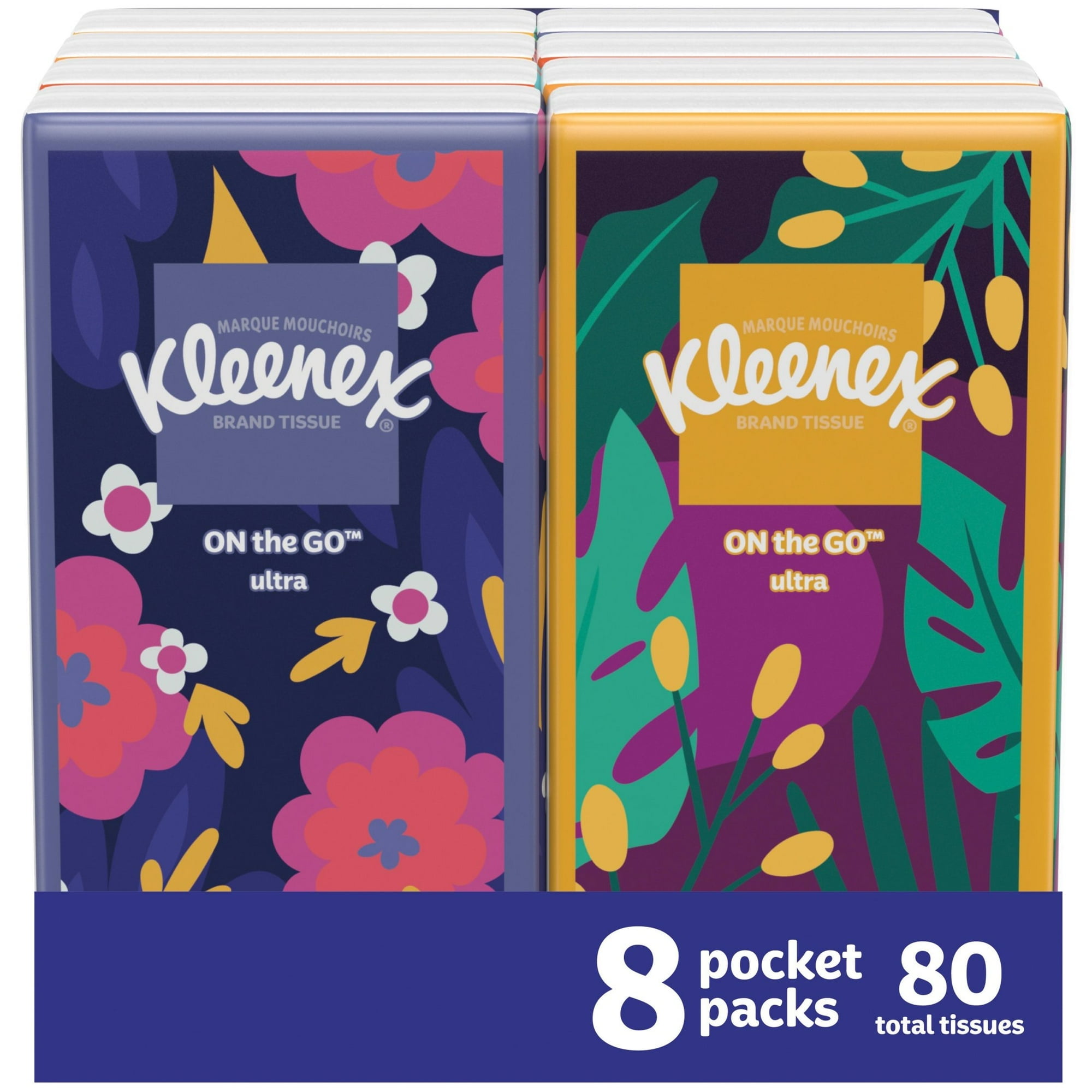 Kleenex On-The-Go Travel Size 3-Ply Facial Tissue