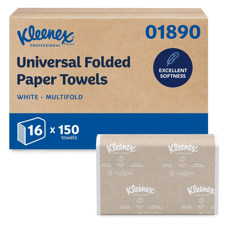 Kleenex Professional Multifold Paper Towels, 150 Sheets/Pack