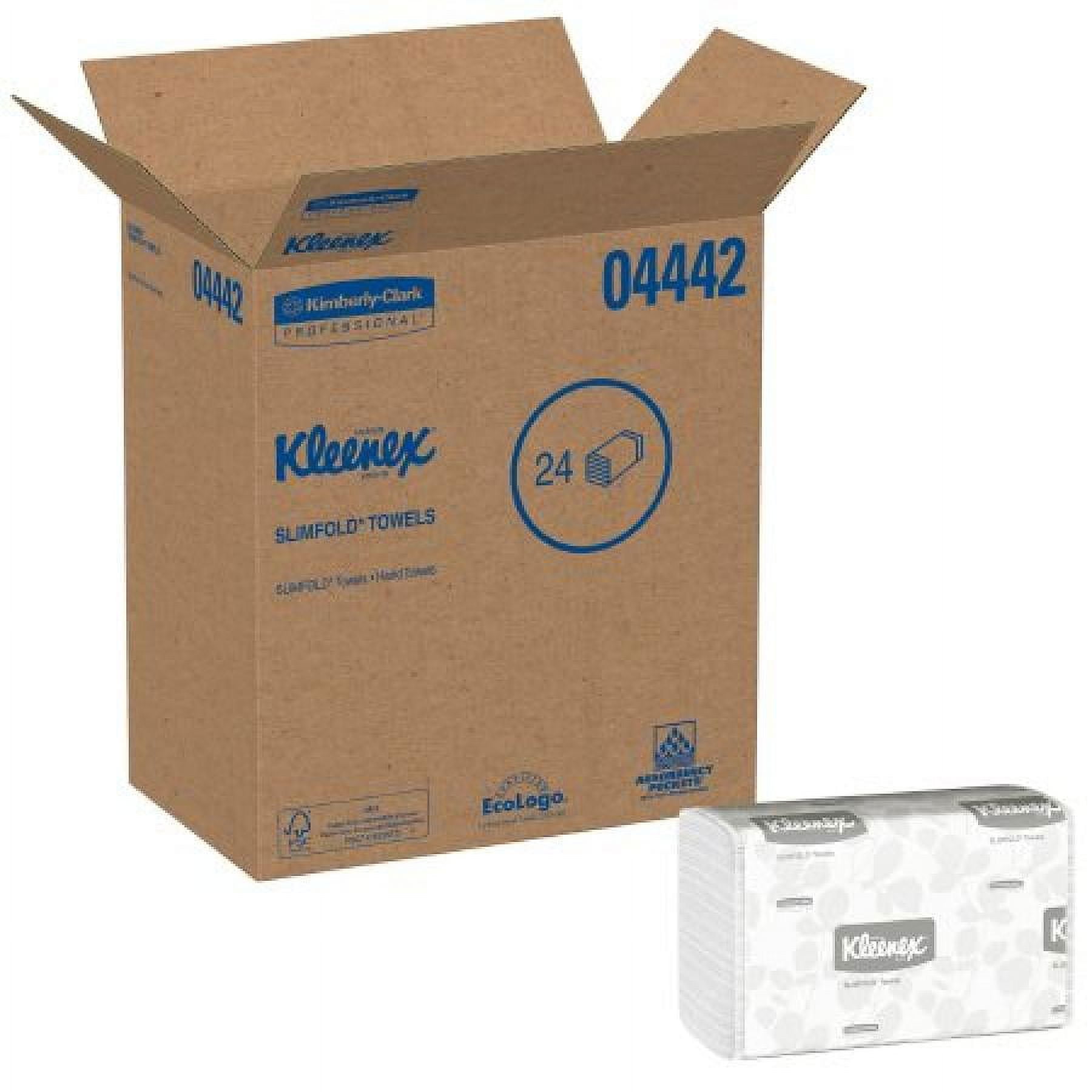 Kleenex Slimfold Multi-Fold Paper Towel, 7.5 Inches x 11.5 Inches, 90 Towels per Pack, 24 Count