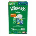 thumbnail image 1 of Kleenex Soothing Lotion Tissue, 3-Ply, 85-count, 12-pack, 1 of 1