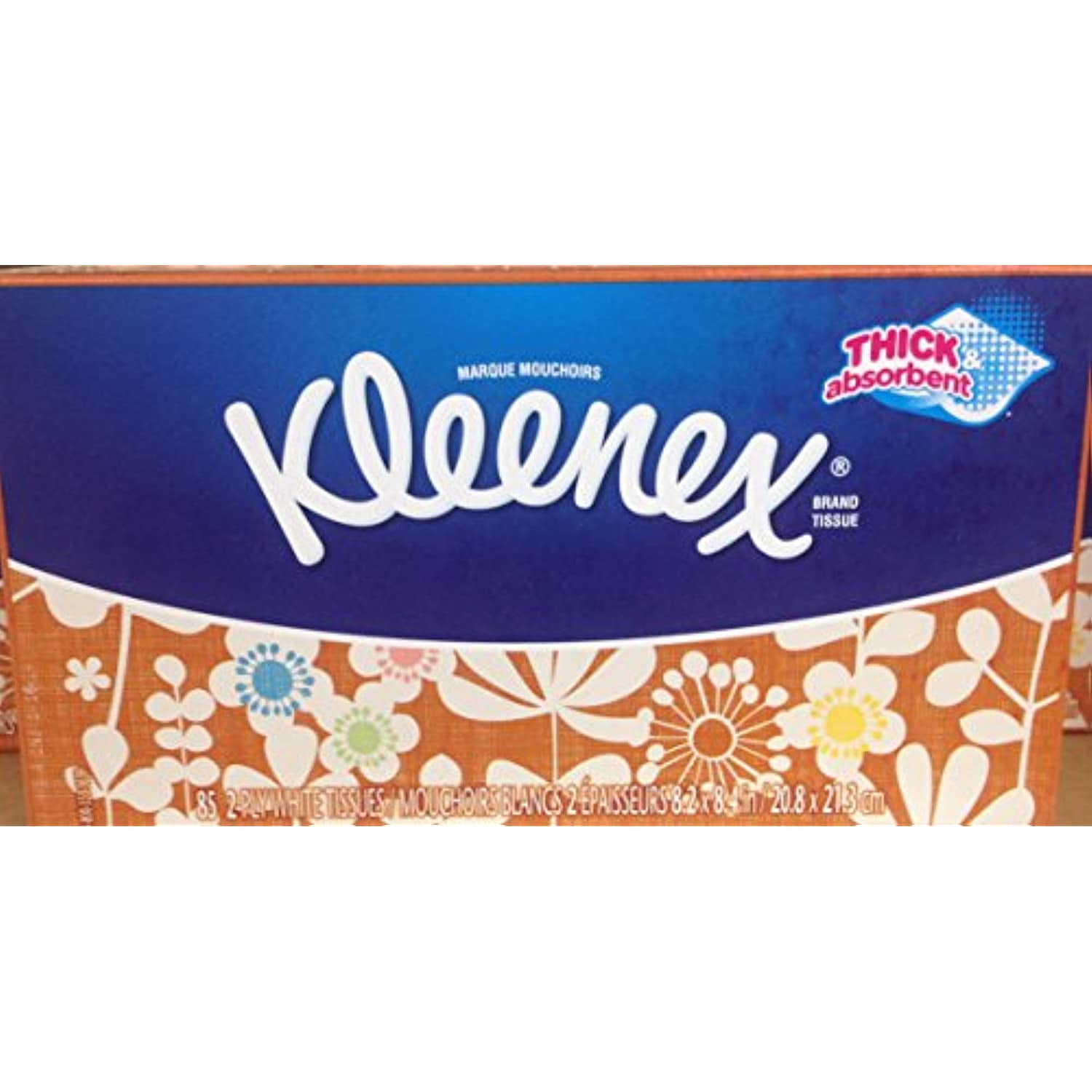 Kleenex Tissue White 2Ply, 85 Count (Pack Of 5)