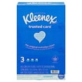 thumbnail image 1 of Kleenex Trusted Care Facial Tissues, 3 Flat Boxes, 200 Tissues per Box, 2-Ply (600 Total Tissues), 1 of 2