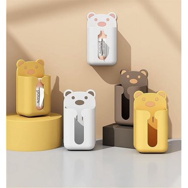 Plush Soft Tissue Box Cute Cartoon Animal Tissue Holder For Car, Home