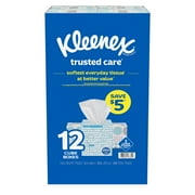 Kleenex Trusted Care Facial Tissues, 12 ct.