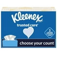 thumbnail image 1 of Kleenex Trusted Care Facial Tissues, 4 Flat Boxes, 144 White Tissues per Box, 2-Ply (576 Total), 1 of 11