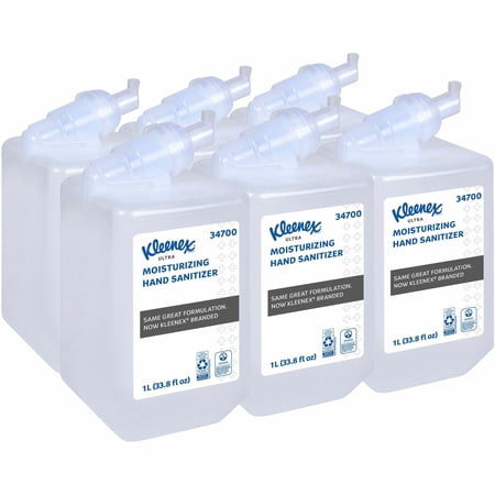 Kleenex Ultra Ethyl Alcohol Hand Sanitizer 1,000 mL Refill Bottle 1 Ct