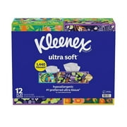 Kleenex Ultra Soft 3-Ply Facial Tissues, 12 pk./120 Tissues per Box