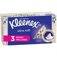thumbnail image 1 of Kleenex Ultra Soft Facial Tissues, Flat Box, 120 Tissues per Flat Box, 3 Packs, 1 of 3