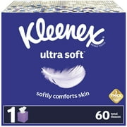Kleenex Ultra Soft Facial Tissues Pack of 2
