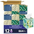 thumbnail image 1 of Kleenex Ultra Soft Hypoallergenic 3-Ply Facial Tissues 12 Cube Boxes, 72 tissues/box, 1 of 7