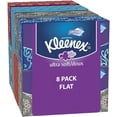thumbnail image 1 of Kleenex Ultra Soft Tissues, White, 120ct, Pack of 8, 1 of 5