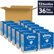 Kleenex trusted care Tissues - 2 Ply - 8.40" x 8.50" - White - Soft, Absorbent, Thick, Strong - For Face, Home - 160 Per Box - 12 / Carton | Bundle of 2 Cartons
