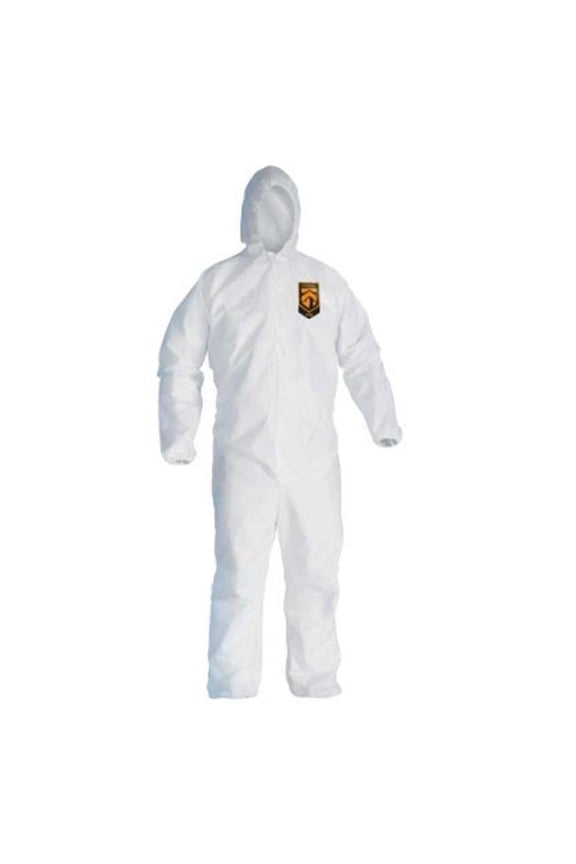 Kleenguard A30 Breathable Splash & Particle Protection Coveralls, White - 4XL