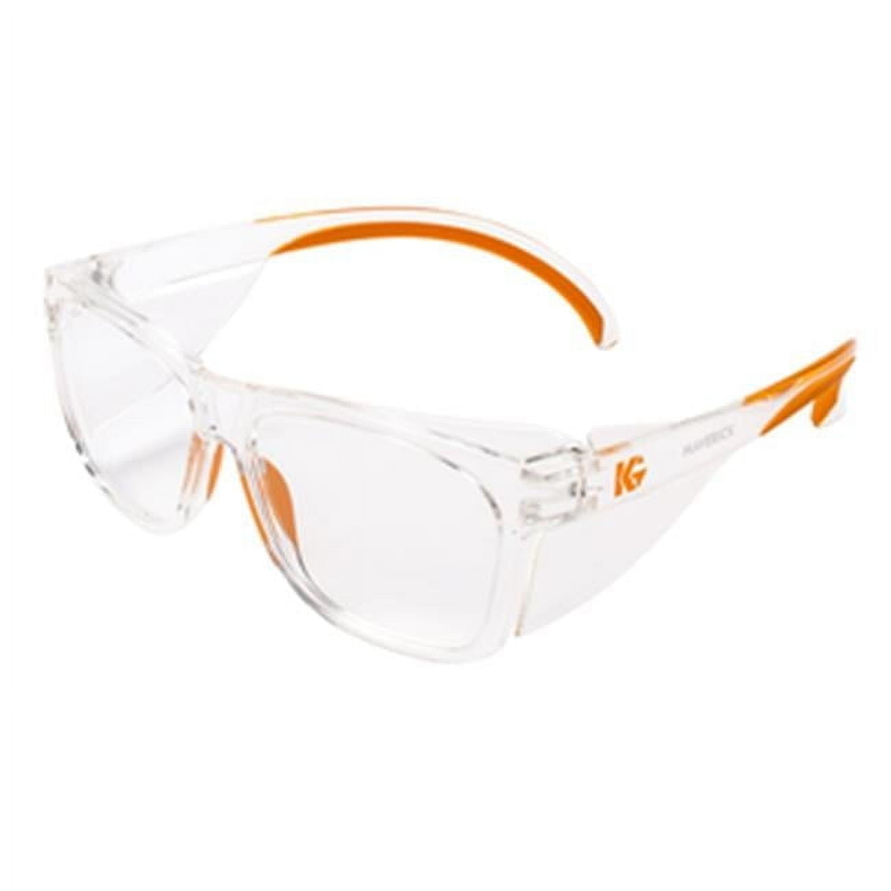 Kleenguard Maverick Safety Glasses with Clear Anti-Fog Lens & Frame