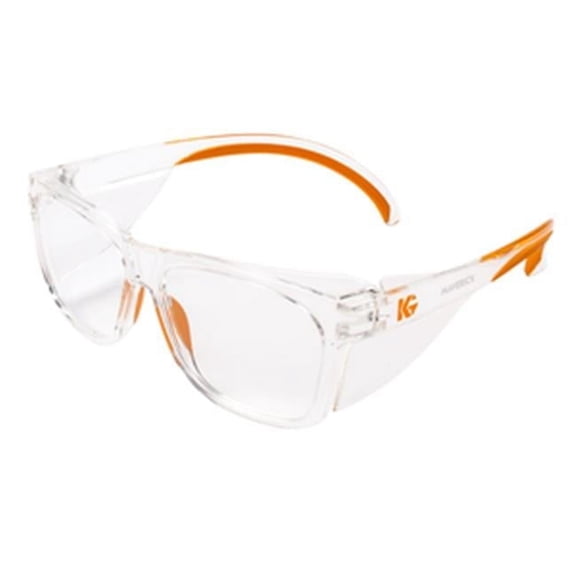 Kleenguard Maverick Safety Glasses with Clear Anti-Fog Lens & Frame