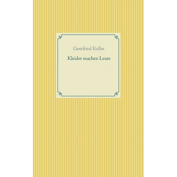 Kleider machen Leute, (Paperback)