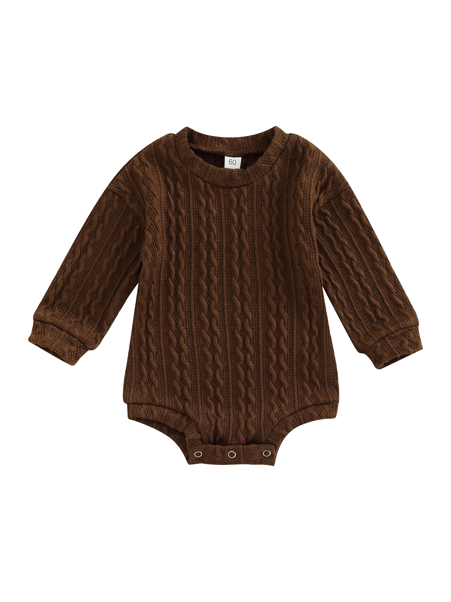 Kleidungly Newborn Baby Boy Girl Sweater Romper Sweatshirt Long Sleeve