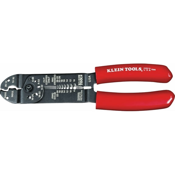 Klein 6-In-1 Multipurpose Crimper & Stripper - Pack of 2  Residential Use, Standard Application