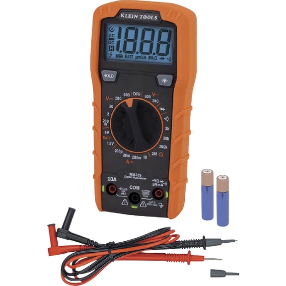 Klein 600V Manual Ranging Digital Multimeter - Pack of 4