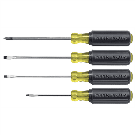Klein 85484 SCREWDRIVER SET- 4-PC. MINI CUSHION-GRIP ASSORT.