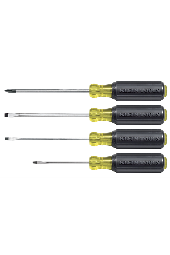 Klein 85484 SCREWDRIVER SET- 4-PC. MINI CUSHION-GRIP ASSORT.